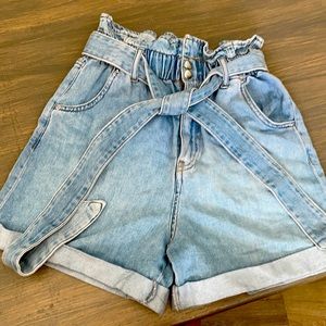High waisted shorts